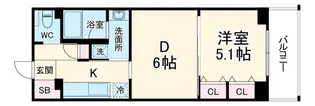 ART RESIDENCE IN KASHIWA-no-HA【3階】の間取り