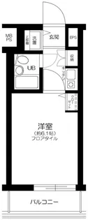 エミネンスコート多摩堤通り【4階】の間取り