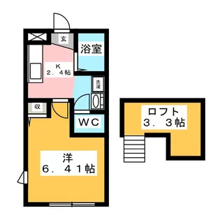 グランサウス【2階】の間取り