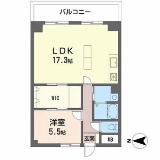 シェソワホリオ【3階】の間取り