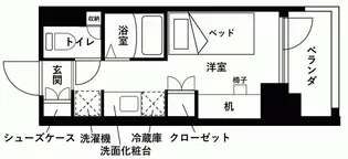 KDXレジデンス津田沼III【7階】の間取り