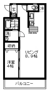 ベル・エスペランサ【2階】の間取り