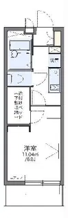 レオパレス陽だまり【1階】の間取り