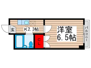 ハイツペガサス【1階】の間取り