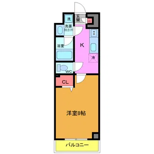 アンプルール フェール 本郷【3階】の間取り