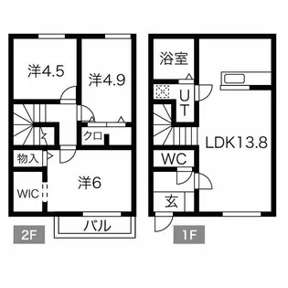 ジャックオブクラブの間取り