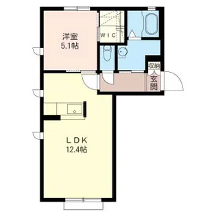 ソレーユMI【1階】の間取り