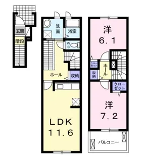 ネオ サンフォートの間取り