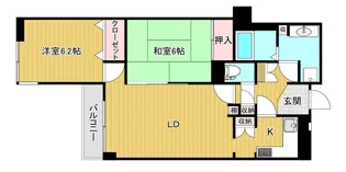ロイヤルマンション【4階】の間取り
