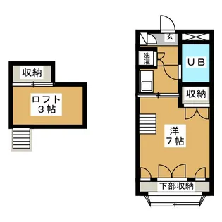 メイプルハウス【3階】の間取り