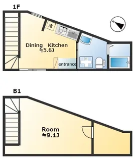 NORN AKABANEの間取り