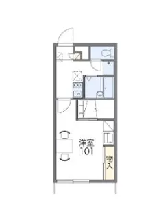 松楼【1階】の間取り