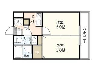 ヴィア神田【4階】の間取り