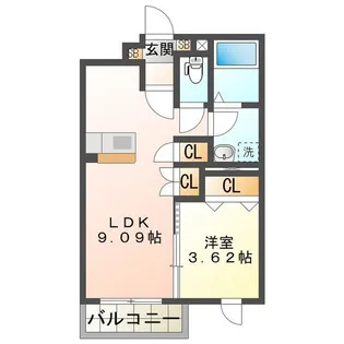 Grand espoir【1階】の間取り