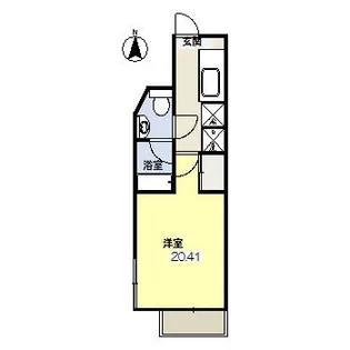 ヒューゲルハウスF【1階】の間取り