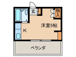 第3エコーマンション【5階】の間取り