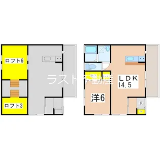 HOPEFULグリーン【1階】の間取り