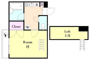 コジーコート【1階】の間取り