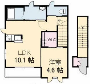 コスケイション【2階】の間取り