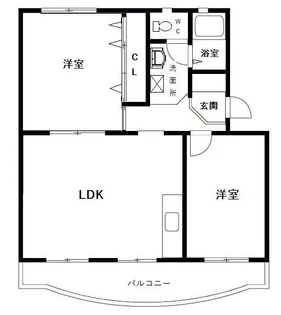 アレグリア【2階】の間取り