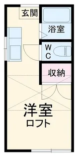 アサヒコーポ【2階】の間取り