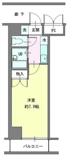 アイショウプラザ北五番丁【7階】の間取り