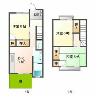 ガーデンハウス白山の間取り