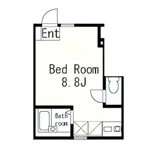 カーサプレイス大田中央【1階】の間取り