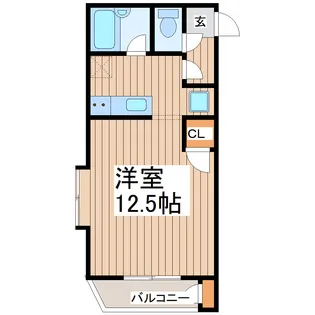 パレスベルフォン【2階】の間取り