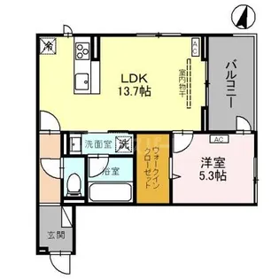 雅【2階】の間取り
