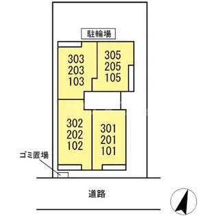 D-ROOM松木【2階】の外観