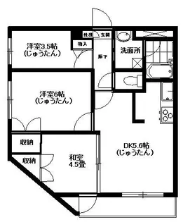 リエス春日町【2階】の間取り