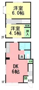 神奈川県厚木市飯山【一戸建】の間取り