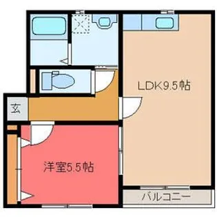 ハビタ ベーシック【1階】の間取り
