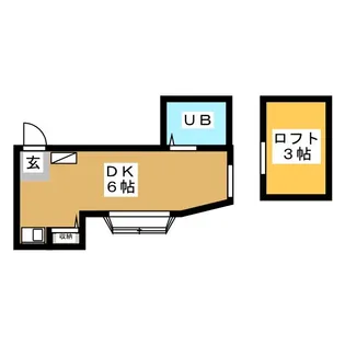 ハイツk&kIII【2階】の間取り