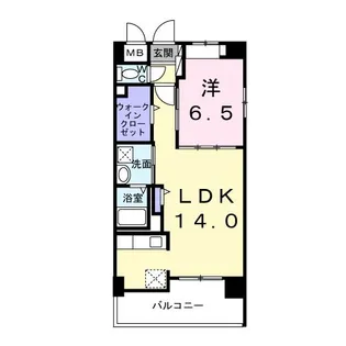 グリーンフィールドH【1階】の間取り