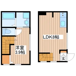 宮城県仙台市泉区黒松2【一戸建】の間取り
