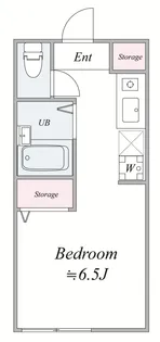 パークビラ芦花【2階】の間取り