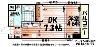 ハイコート浅野【5階】の間取り