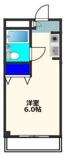 堀江新井マンション【4階】の間取り