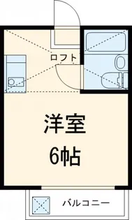ホワイトウイング連光寺II【2階】の間取り