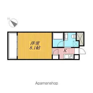 1Kの間取り画像