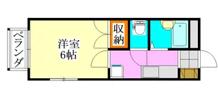 パストラルハウスA【2階】の間取り