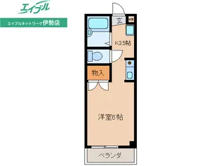 メゾンクレール【1階】の間取り