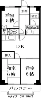 ケインアヴェニュー船堀【3階】の間取り