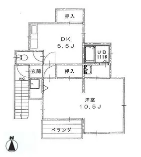 K’Lien(ケーズリアン)【2階】の間取り