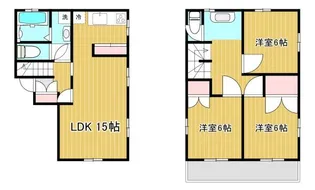 東京都大田区田園調布1【一戸建】の間取り