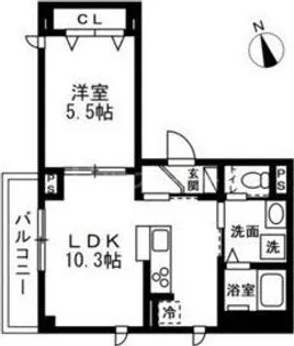 (仮称)板橋区板橋1丁目新築【2階】の間取り