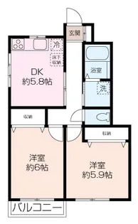 第五ダイソウハウス【1階】の間取り