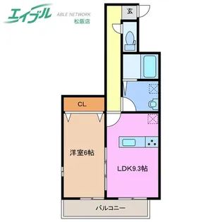 Face Mansion【3階】の間取り